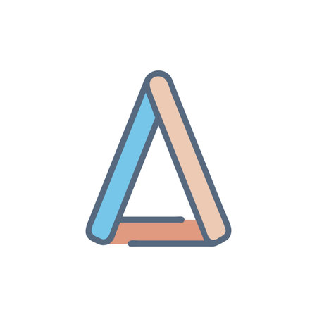 Educational Chalk Stick Icon