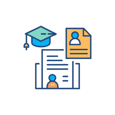 Icon for Curriculum Planningのイラスト素材