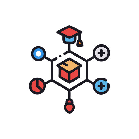 Icon for Integrated Learningのイラスト素材