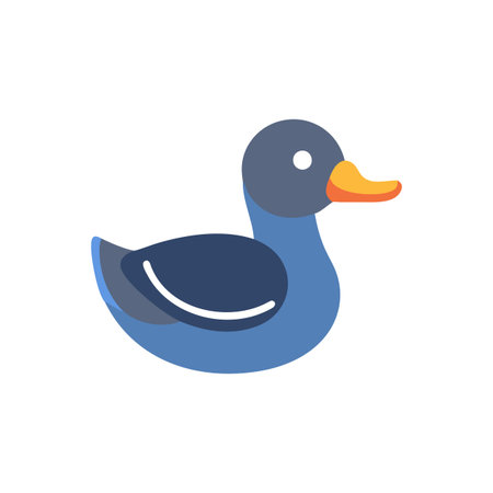 Duck Icon for Wildlifeのイラスト素材