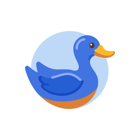 Wild Duck Iconのイラスト素材