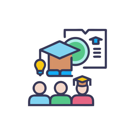 Icon for Study Aidsのイラスト素材