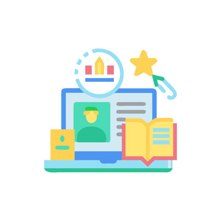 Educational Resource Iconのイラスト素材