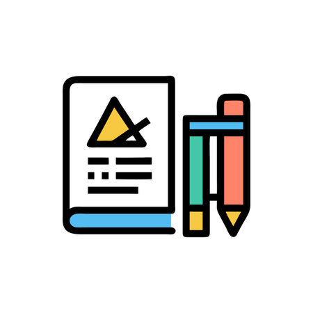 Educational Symbol Iconのイラスト素材