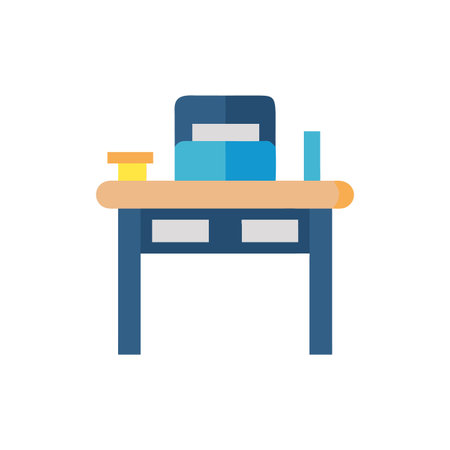 Icon for Classroom Exam Setupのイラスト素材