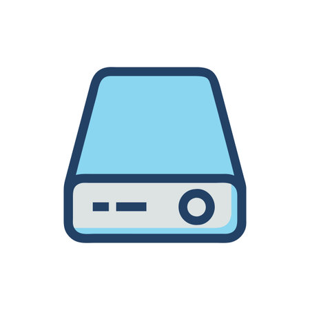 Hard Drive Icon for Storageのイラスト素材