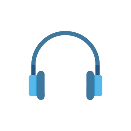 Educational Headphones Iconのイラスト素材