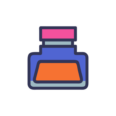 Stylish Ink Pad Graphicのイラスト素材