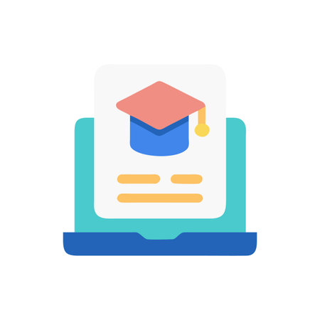 Unique Learning App Icon Artworkのイラスト素材