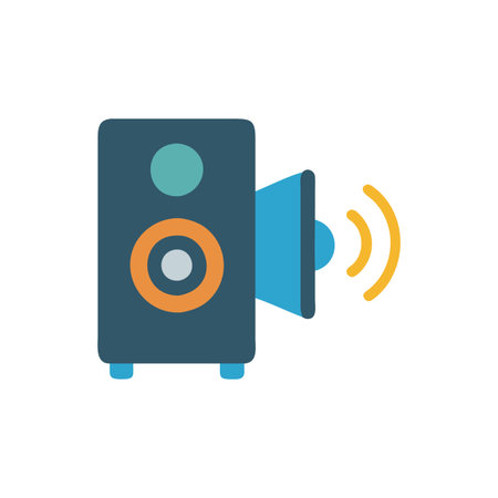 Unique Loudspeaker Artworkのイラスト素材