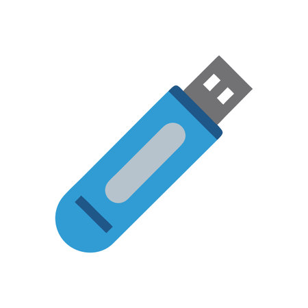 Pen Drive Icon for Data Storage