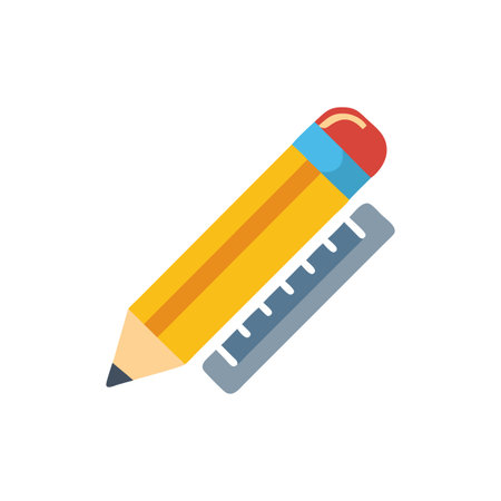 Creative Pencil Icon for Artistsのイラスト素材