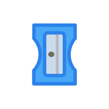 Pencil Sharpener Icon for Art Suppliesのイラスト素材