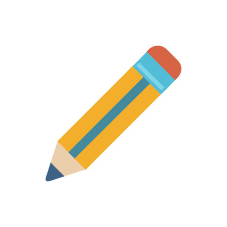 Art Pencil Icon for Creative Projectsのイラスト素材