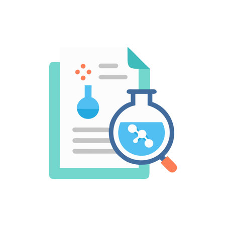 Academic Research Icon for Studiesのイラスト素材