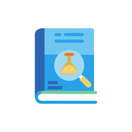 Icon for Educational Research Booksのイラスト素材