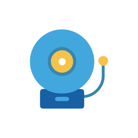 Elegant School Bell Designのイラスト素材