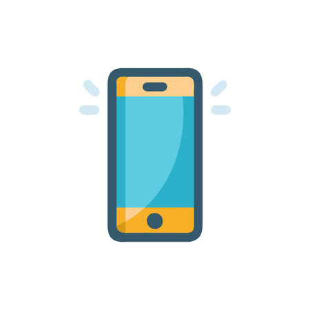 Mobile Phone Icon for Communicationのイラスト素材