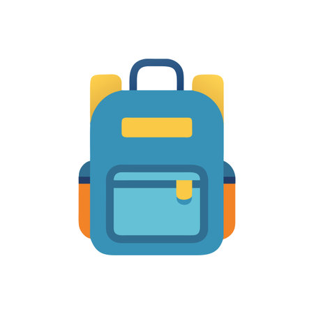 Stylish School Bag Iconのイラスト素材