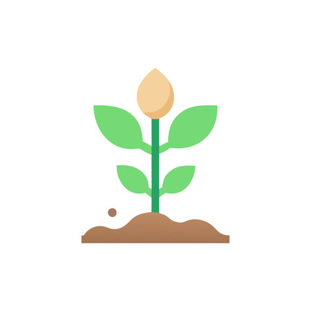 Icon for Seedlings and Plant Growthのイラスト素材