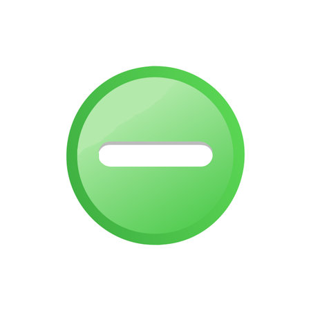 Math Sign Icon for Subtractionのイラスト素材