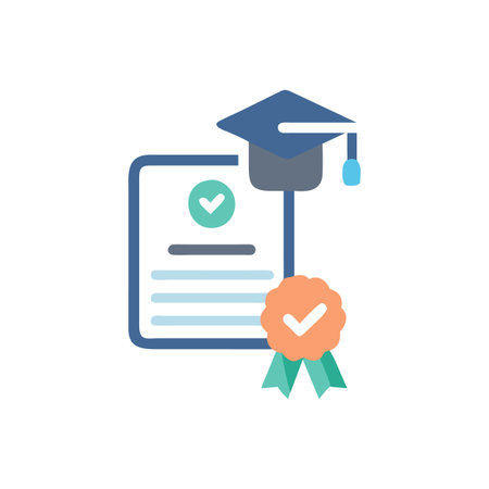Academic Study Icon for Achievementsのイラスト素材