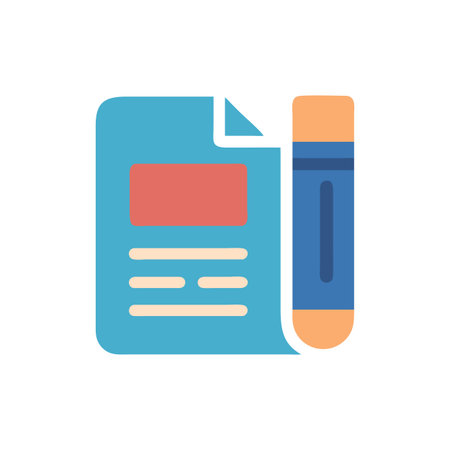 Educational Tool Icon for Studentsのイラスト素材