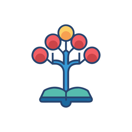 Creative Knowledge Tree Designのイラスト素材