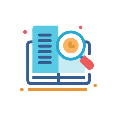 Icon for Focused Study and Learningのイラスト素材