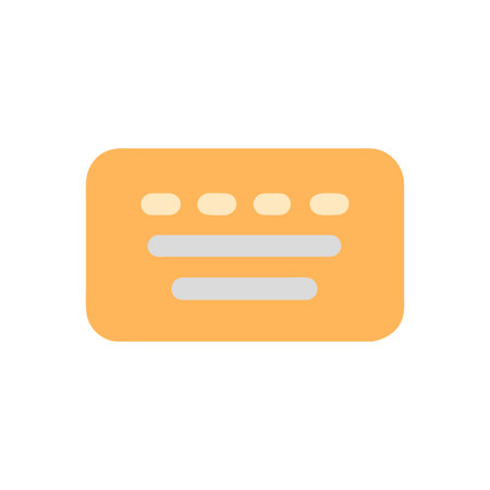 Elegant Keyboard Key Artworkのイラスト素材