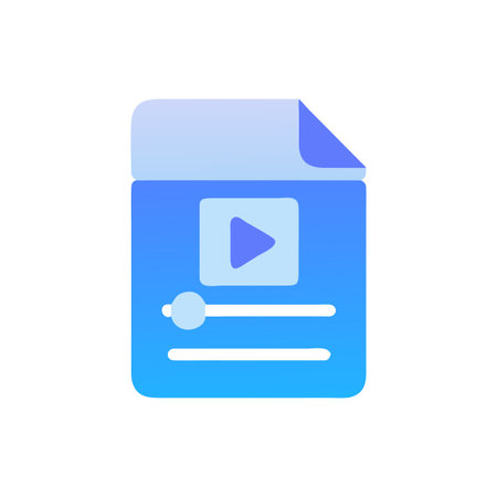 Video player icon, vector illustration. Flat design style eps 10のイラスト素材