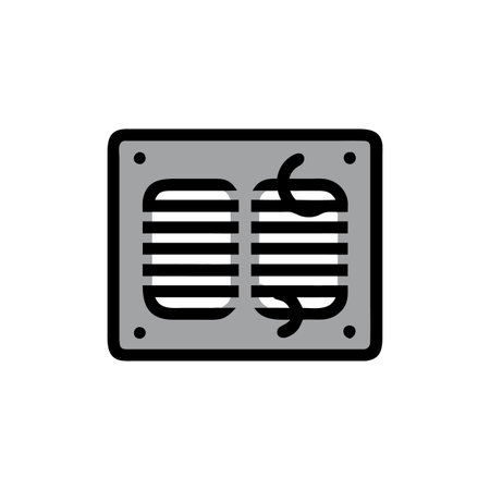 Creative Air Vent Graphic Design Illustrationのイラスト素材