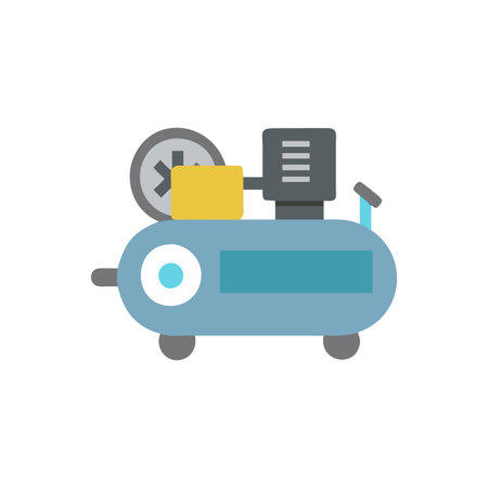 Air Compressor Design Graphic Illustrationのイラスト素材