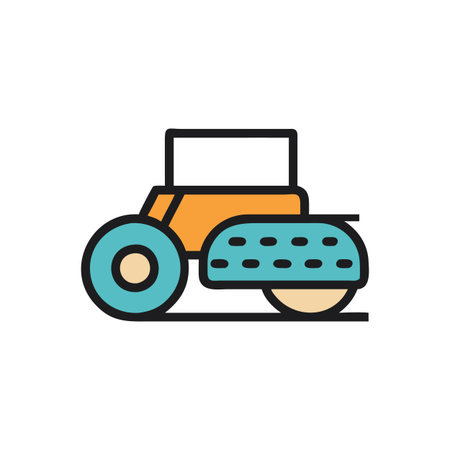 Dynamic Asphalt Roll Graphic Illustrationのイラスト素材
