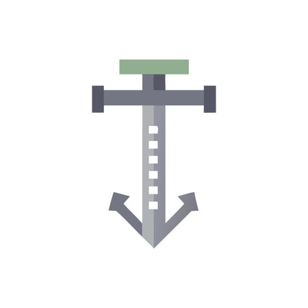 Innovative Anchor Bolt Design Iconのイラスト素材