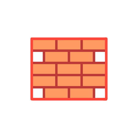 Dynamic Brick Veneer Design Conceptのイラスト素材