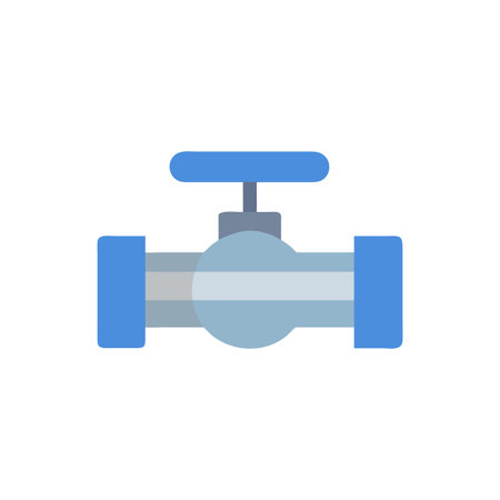 Dynamic Ball Valve Graphic Illustrationのイラスト素材