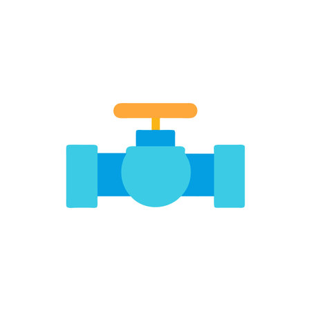 Creative Ball Valve Icon Designのイラスト素材