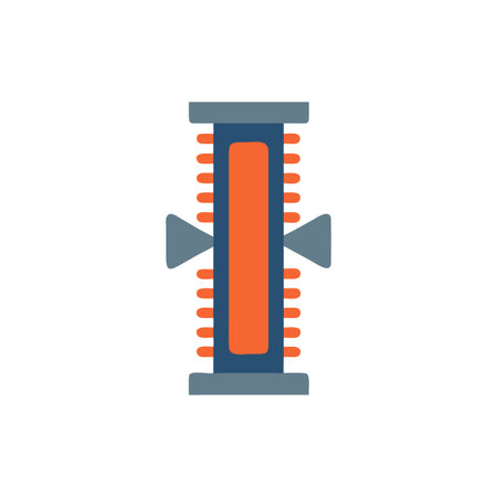 Concrete Expansion Bolt Design Icon for Stabilityのイラスト素材
