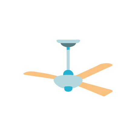 Creative Ceiling Fan Tool Iconのイラスト素材