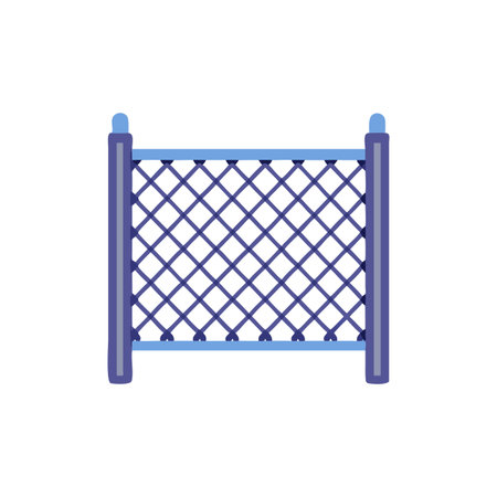 Creative Chain Link Fence Tool Iconのイラスト素材
