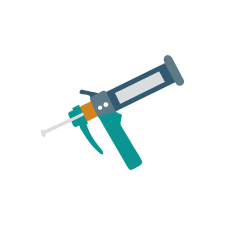 Stylish Caulking Gun Graphic Designのイラスト素材
