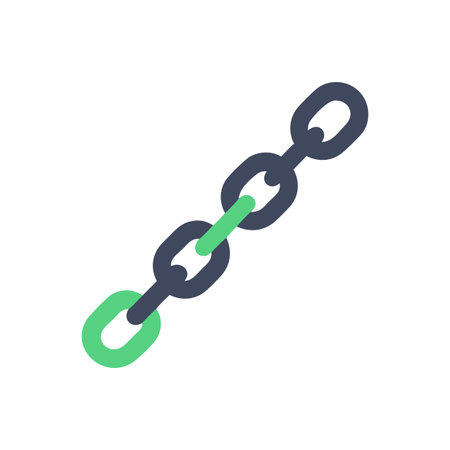Chain Design Graphic Icon Representation