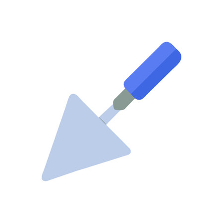 Creative Corner Trowel Icon for Precision Workのイラスト素材