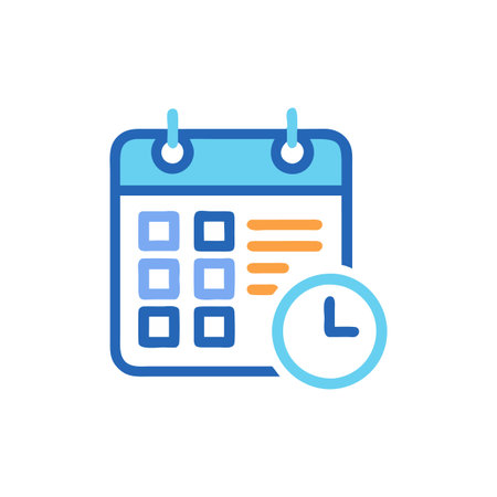 Delivery Timetable Design for Scheduled Servicesのイラスト素材