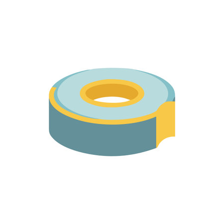 Dynamic Drywall Tape Icon for Efficient Usageのイラスト素材