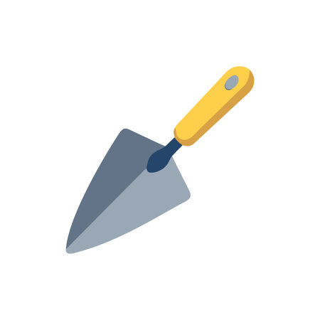 Stylish Edging Trowel Graphic for Gardening Useのイラスト素材
