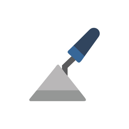 Dynamic Edging Trowel Icon for Landscape Creationのイラスト素材