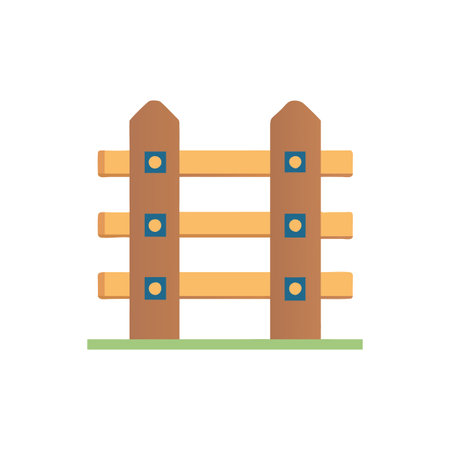 Sturdy Fence Post for Outdoor Projectsのイラスト素材