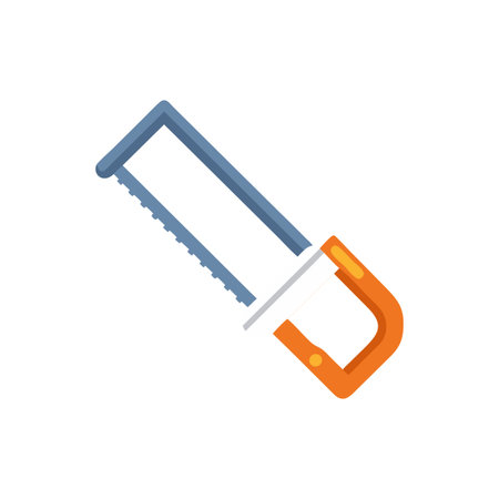 Functional Hacksaw Tool for Quality Cuttingのイラスト素材